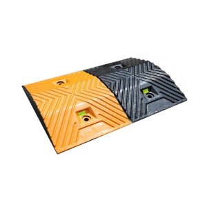 Slope pad Rubber Speed Bump, Vehicle uphill service ramps non-slip durable outdoor car ramps parking entrance speed 50*35*5cm 3.6kg
