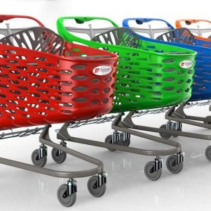 trolley supermarket chariot high quality heavy deauty without section