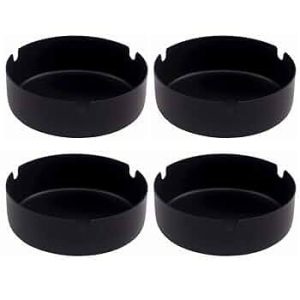 Round Stainless Steel Cigarette Cigar Ashtray