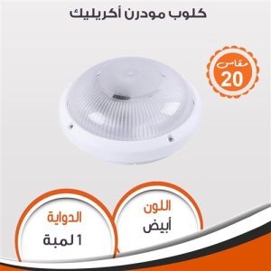 Modren acrylic flush light (White) 95060
