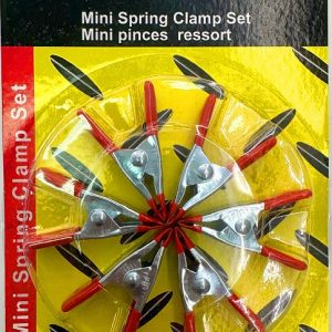 red Metal Spring Clamps