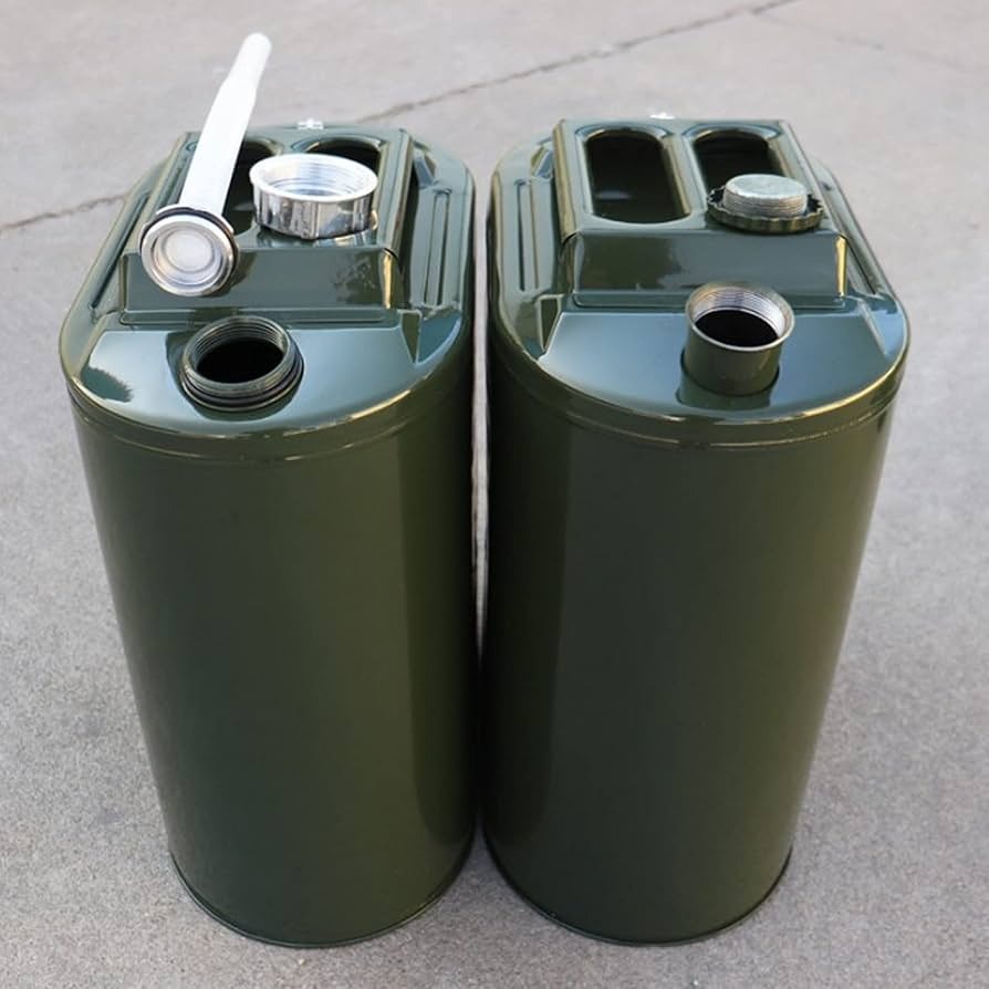 Engine fuel Dipstick Tube Plastic Pipe Oil Guide Fuel Filter Dispenser with Aluminum Cover with Filter Strainer 60 liter