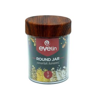 ROUND KITCHEN STORAGE JAR