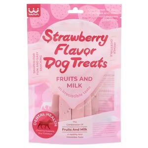 Natural&Healthy Pet Dog Dental Treats Blueberry Flavor Cheese Slice Dog Snacks Oral Care Dog Chew Treats Bone Factory