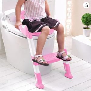 Toddler children toilet ladder