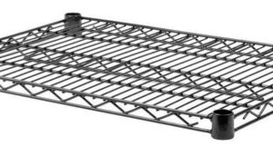 Individual Chrome/Black Epoxy Wire Shelf - Various Sizes