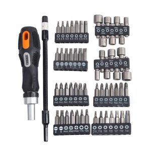 finder 58pcs Ratchet Screwdriver Bits Set
