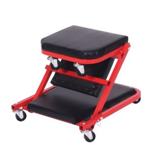 Workshop stool assembly roller board 2-in-1