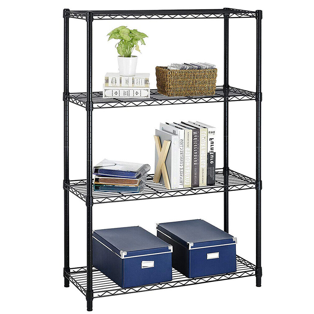 4 Tier Shelving Unit NSF Wire Shelf Metal Large Storage Shelves Heavy Duty Heigh up to 400 kg height 200cm - Image 2