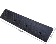 Safety ramp Rubber Ramps, Factory Garage Transport Company Curb Ramps Outdoor Parking Lot Threshold Ramps Deceleration zone