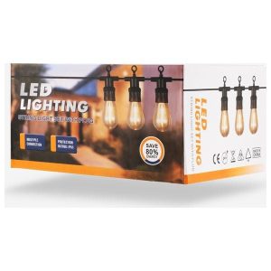 string lights led. with bulb 10m