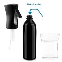 Spray Bottle, plastic Continuous Water Mister Spray Bottle Empty, Aerosol Fine Mist Curly Hair Spray Bottle for Taming Hair in Morning, Hairstyling, Plants, Pets, Cleaning
white