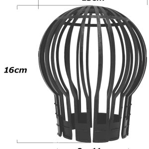 Plastic Downspouts, Water Drainage Net, Rain Cover for Rainwater Drainage, Gutter Roof Cover