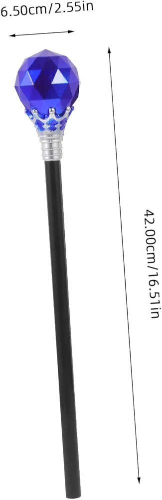 Fashionable Cosplay Scepter Lightweight Party Scepter Accessory for Halloween and Parties