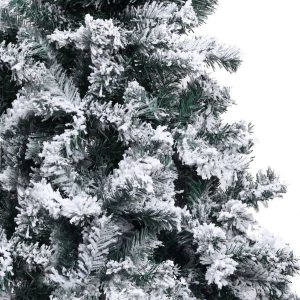 Christmas tree white mix snow