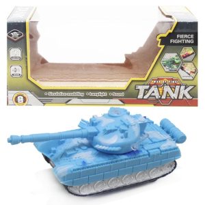toy blue tank