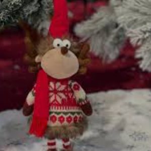 Christmas fabric deer 50cm