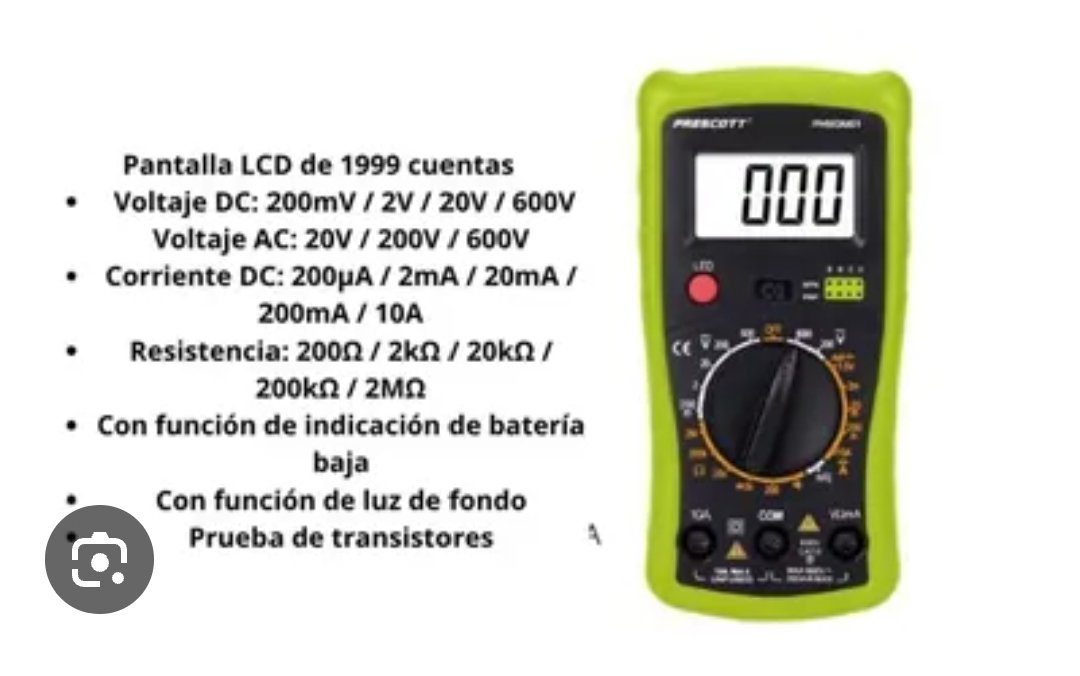 multimeter Prescott DC. ax - Image 2