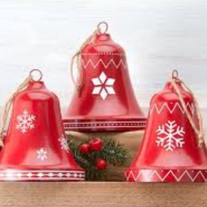 Christmas bell metal