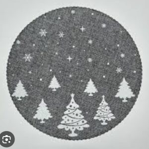 Christmas    sous plat  35cm