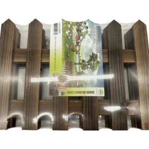 Christmas    tree barrier wood. 2pc