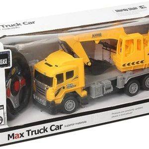 Remote Control Rescue Fire Truck With Rotated Ladder, Grinder