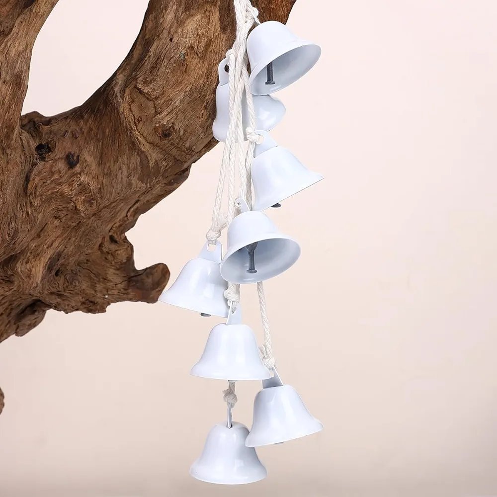 Witch Bells for Door Knobs, Handmade Decorative Door Hanging Bells, Witch Wind Chimes for Bohemian Home Room - Image 3