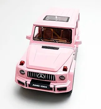 Alloytoy 1:24 Scale New Car Model Large Make up Metal Model Kit Pink Alloytoy 1:24 Scale New Car Model Large Make up Metal Model Kit Pink