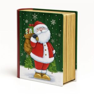 Gift Box Tin for Sweets Christmas Book 24249 - Winner