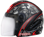 DEZAR MOTO HELMET FOGG SX PAINTED