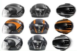 Dezar MOTO HELMET FOGG SX PLUS PAINTED