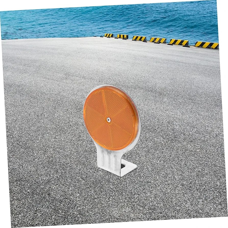Cycling Reflectors Reflective Markers for Driveways Traffic Signs Roadside Safety Easy Mounting - Image 5