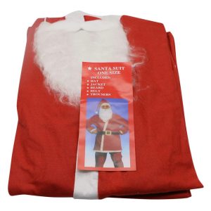 Christmas Santa clause costume adult 1 size