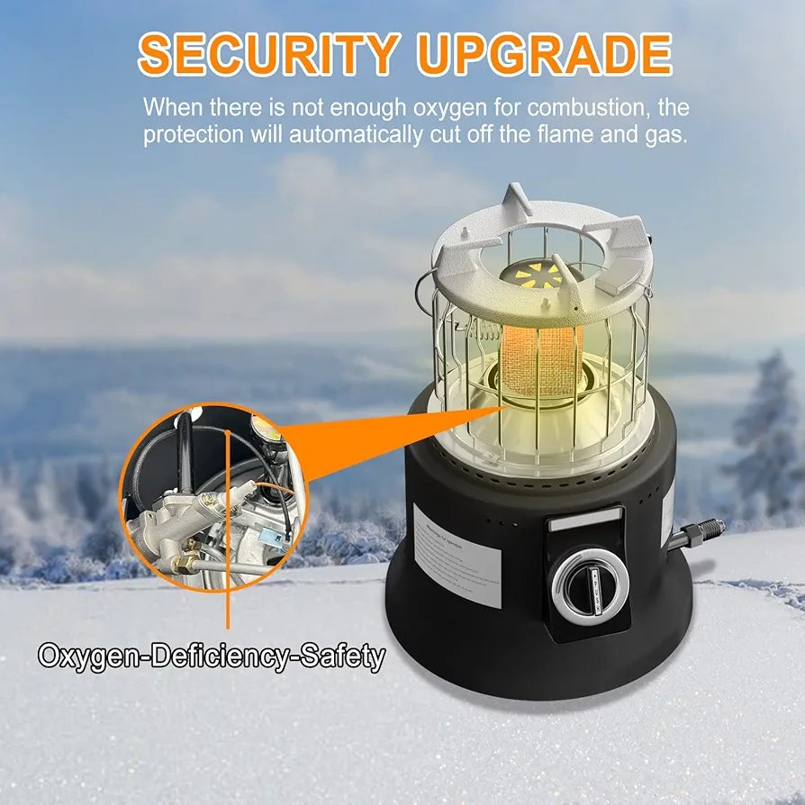 barella Propane Heater Black New - Image 2