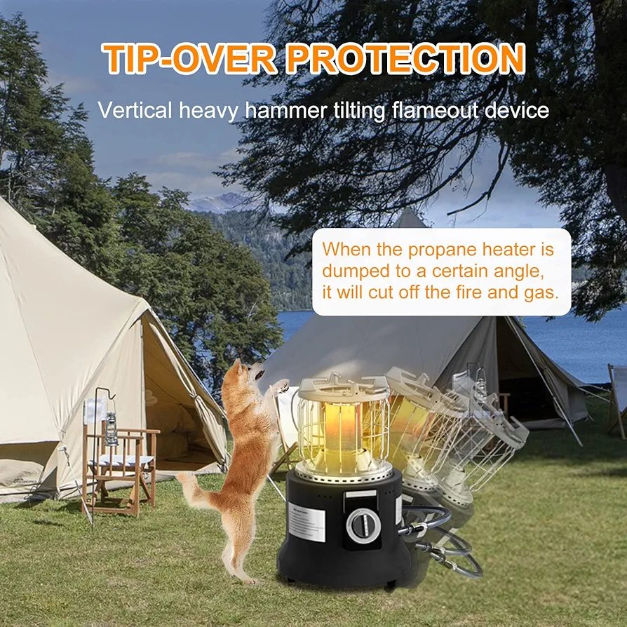 barella Propane Heater Black New - Image 6