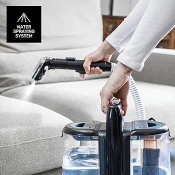 Taurus - Textile Care Hygienic Upright Vacuum Cleaner SPCL400 | 400 W | 10,000 Pa Suction Power | 3-in-1: Spraying, Cleaning and Vacuuming Sucks Solids and Liquids | Accessories Included - Image 7