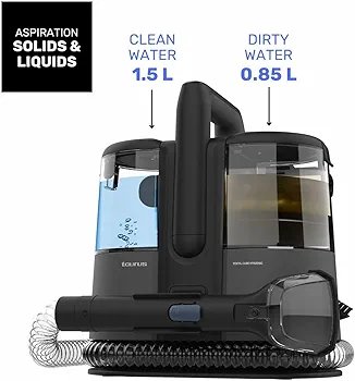 Taurus - Textile Care Hygienic Upright Vacuum Cleaner SPCL400 | 400 W | 10,000 Pa Suction Power | 3-in-1: Spraying, Cleaning and Vacuuming Sucks Solids and Liquids | Accessories Included - Image 5