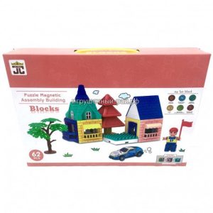 Magnetic construction set (62 pieces) AQ-773