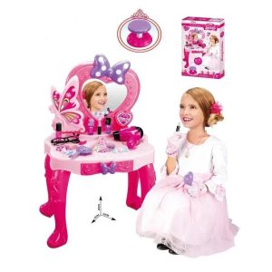 Dressing Table Playset with Light and Mirror for kids