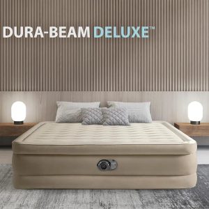 Intex QUEEN ULTRA PLUSH AIRBED WITH FIBER-TECH BIP
dluta beam delux inflatable mattress 64428np 152*200*25cm