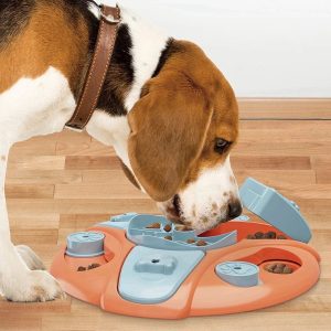 Dog Dog Puzzle Toys，nteractive Dog Toys for IQ Training & Mental Stimulating，Dogs Food Puzzle Feeder Toys，Birthday Gift for Small/Medium/Big chewers