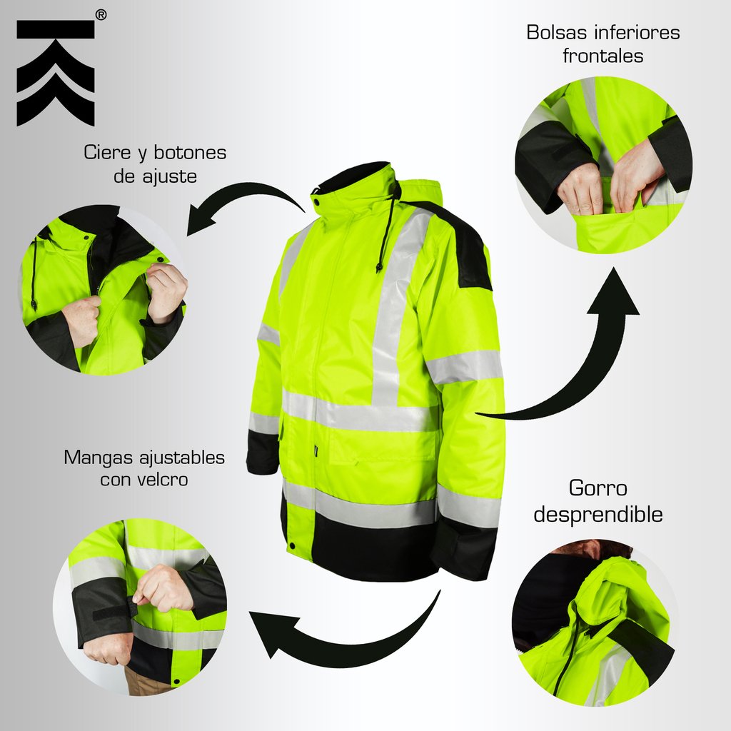 water proof jackets outdoor reflection