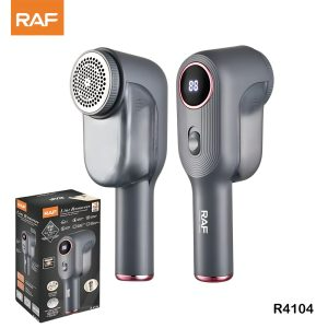 RAF Rechargeable Lint Remover with LED & Stainless Steel Blades R4104 - Image 4