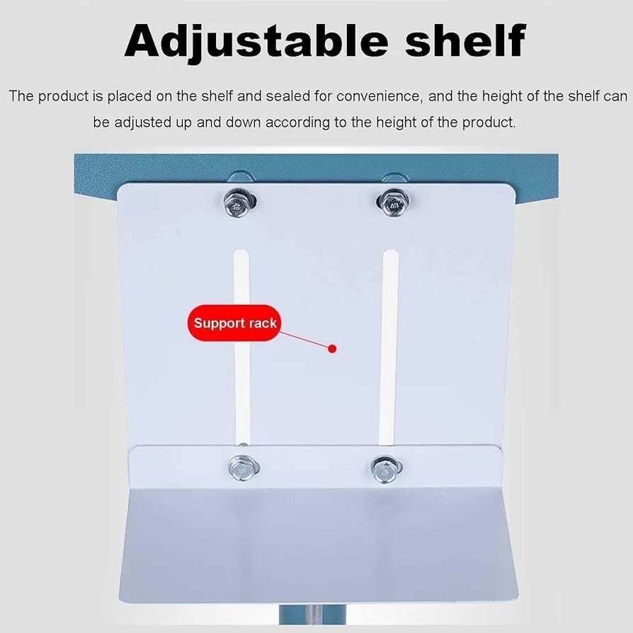 Commercial Foot Pedal Heat Sealing Machine, Cutting Machine, , Automatic Bag Sealer, Foot Pedal Mounted Bag Sealer, for All Plastic Sheets - Image 3