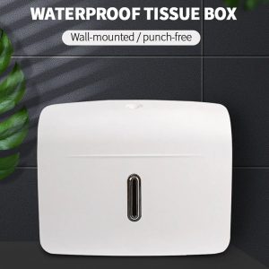 Multifold Mini Hand Paper Towel Dispenser for Bathroom Commercial Paper Hand Towel dispensers - White 23*26.6cm