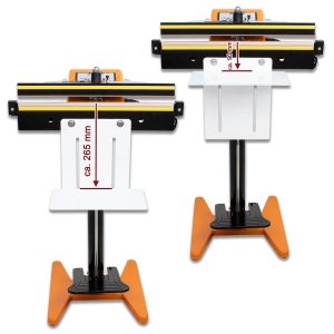orange pedal sealing machine Industrial foil sealing machine, catering impulse bar sealing machine, sealing machine