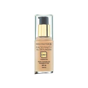 Max Factor Facefinity 3-In-1 All Day Flawless Foundation - 60 Sand