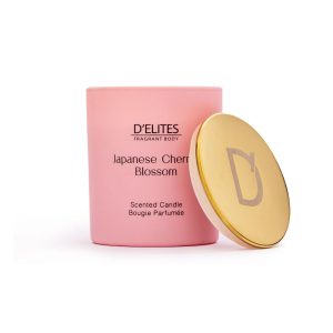 D'Elites Japanese Cherry Blossom Scented Candle