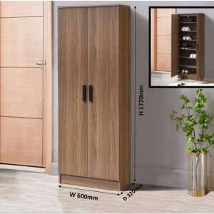Shoes Cabinet Model wood 180*33*60cm