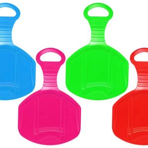 snow racers for tobogganing - snow slides for the whole family  Porsche sledges with handle - sledges in bright colors